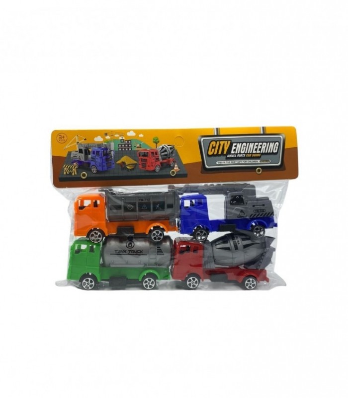 SACOLA CAMION CONST. 4PCS (YM-T22)