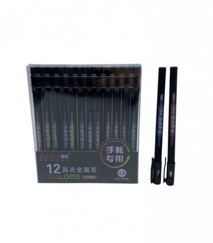 BOLIGRAFO GEL 12PCS (C3281)