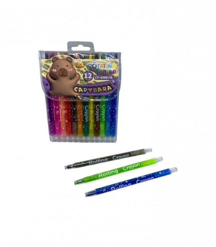 CRAYOLA 12PCS CAPIBARA (CY6109-12)