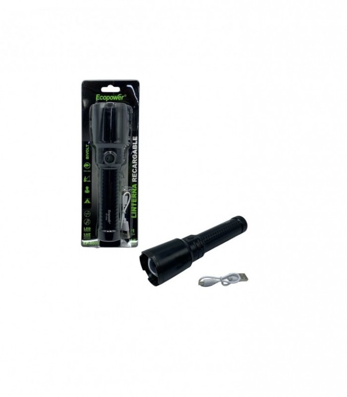 LINTERNA 1LED C/ USB. (EP8006)
