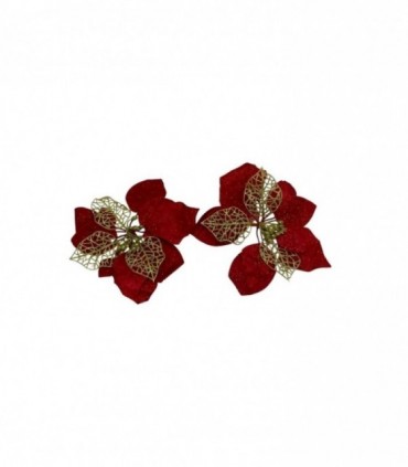 NAVIDAD C/ FLOR 1PCS (XM220895)