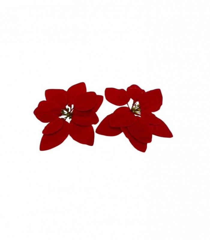 NAVIDAD C/ FLOR 1PCS (XM220894)