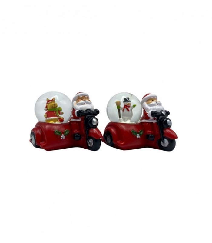 NAVIDAD PELOTA DE VIDRIO 1PCS (SUP0355)