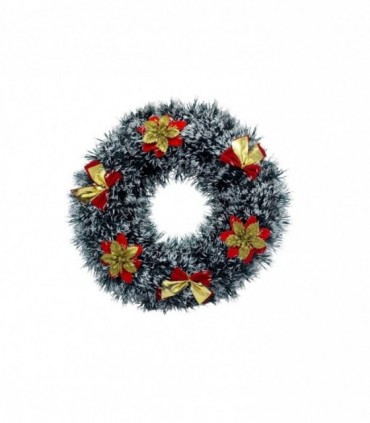 NAVIDAD CORONA 38CM. (XS325)