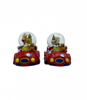 NAVIDAD PELOTA DE VIDRIO 1PCS (SK103)