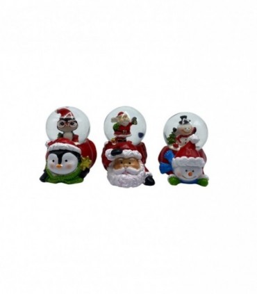 NAVIDAD PELOTA DE VIDRIO 1PCS (SK102)