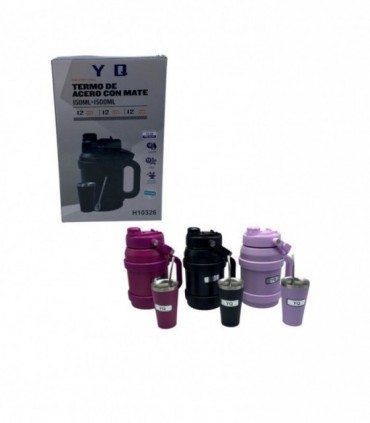 TERMO TERMICA 1.5L. C/ GUAMPA Y BOMBI. (H10326)