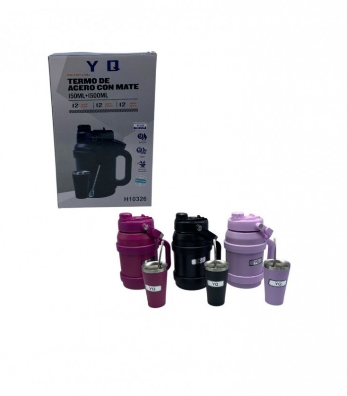 TERMO TERMICA 1.5L. C/ GUAMPA Y BOMBI. (H10326)