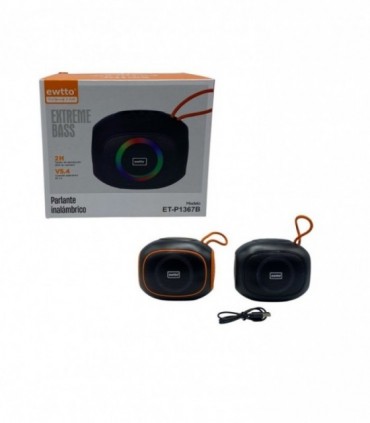 MINI CAJA C/ BT. Y USB. (ET-P1367)