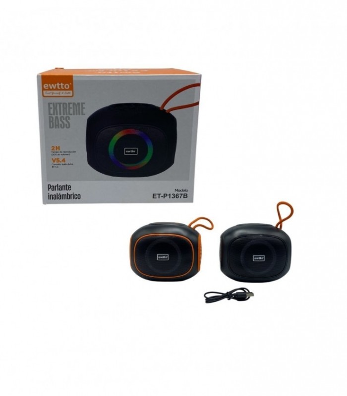 MINI CAJA C/ BT. Y USB. (ET-P1367)