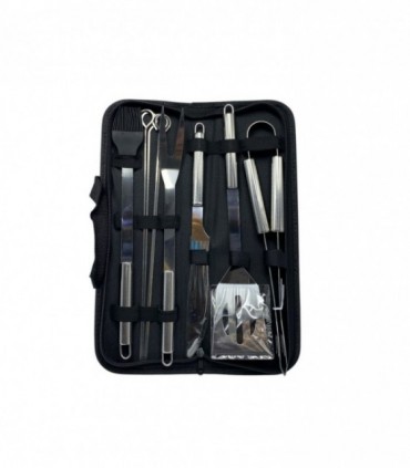 CUBIERTO P/ ASADO 9PCS (BBQ294)