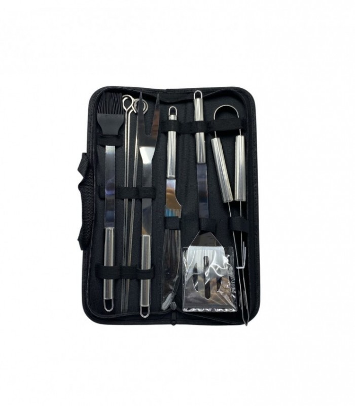 CUBIERTO P/ ASADO 9PCS (BBQ294)