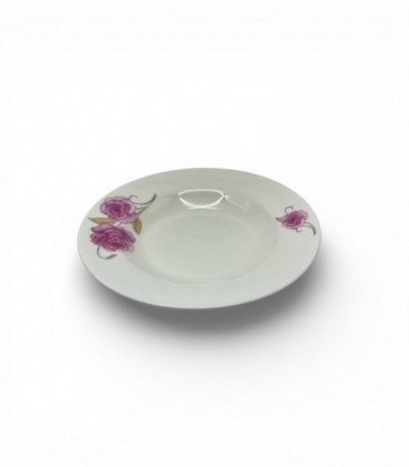 PLATO DE PORC. HONDO 22CM. (SUP1461)