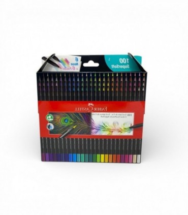 LAPIZ DE COLOR 100PCS FABER (1207100S)