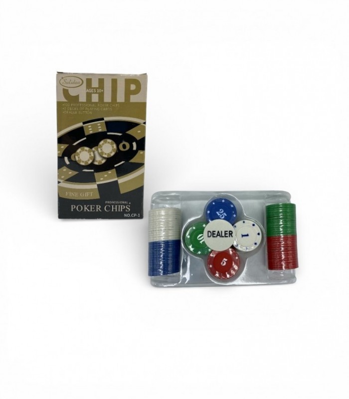 POKER CHIPS 100PCS (SUP1239)