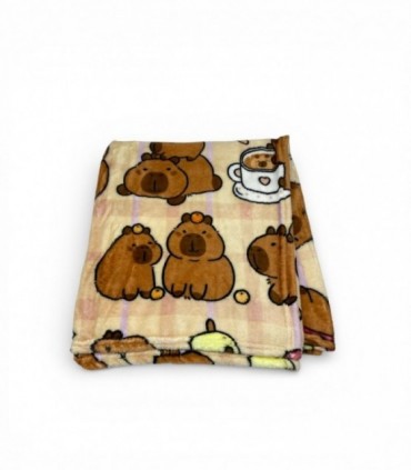 FRAZADA P/ BEBE CAPIBARA 80X100CM. (SUP1370)