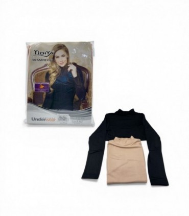 POLERA FEM. C/ CUELLO (SUP1416)