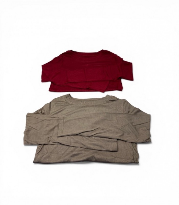 POLERA FEM. S/ CUELLO (SUP1038)