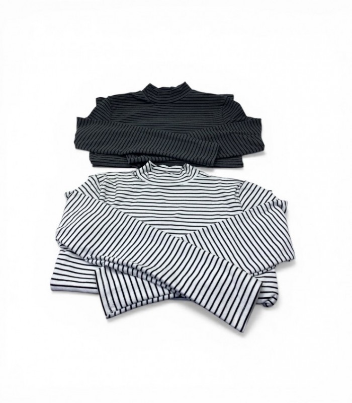 POLERA FEM. C/ CUELLO (SUP1040)