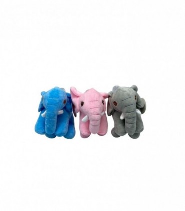 PELUCHE ELEFANTE 17CM. (PE12559)