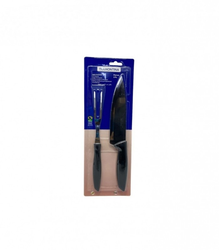 CUCHILLO C/ TENEDOR  TRAMON. 2P (23498/010)