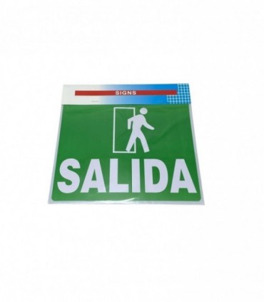 CARTEL SALIDA (PL108)