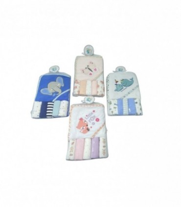 TOALLA P/ BEBE 6PCS (134780)