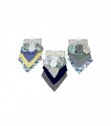 BABERO C/ LUVA P/ BEBE 6PCS (145961)