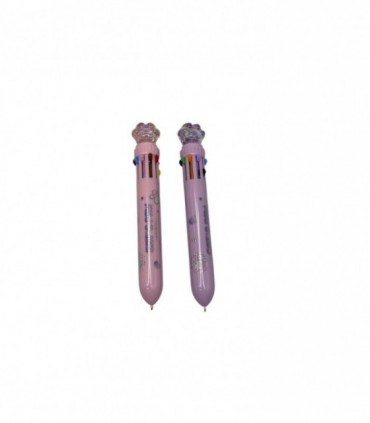 BOLIGRAFO 1PCS 10PUNTAS PIECITO (KK7741)