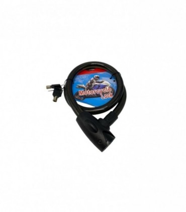 CANDADO P/ MOTO C/ LLAVE 1.8X1M(SUP0678)