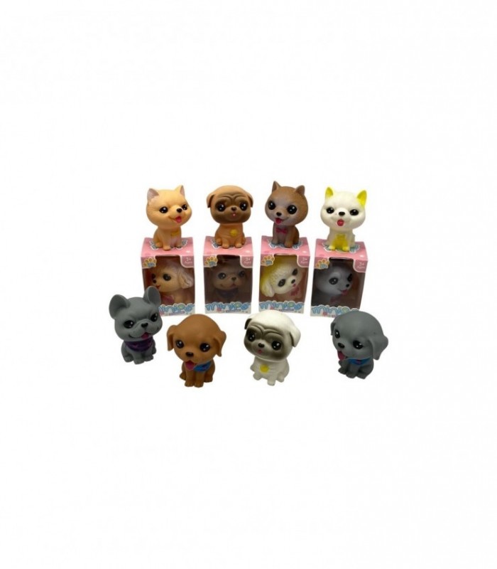 PERRO VINYL SURT. 1PCS (F100A)