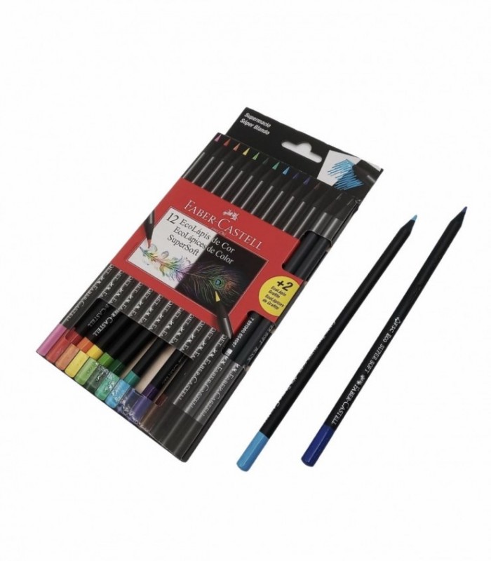 LAPIZ DE COLOR 14PCS FABER (120712SOFT+2)