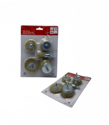 ESCOBILLA DE BRONCE 5PCS (TL41850)