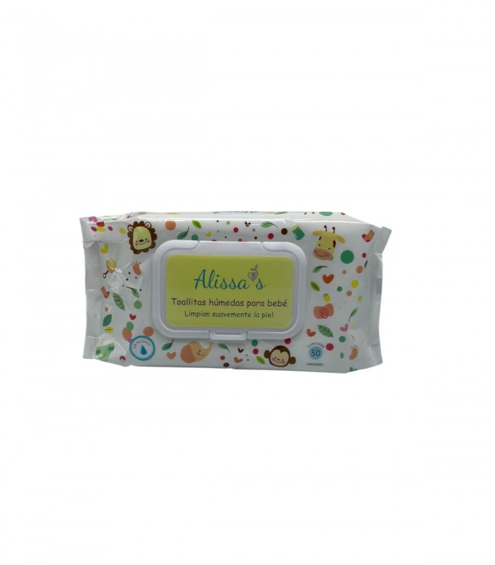 PAPEL HUMEDO P/ BEBE 50PCS (AL50)