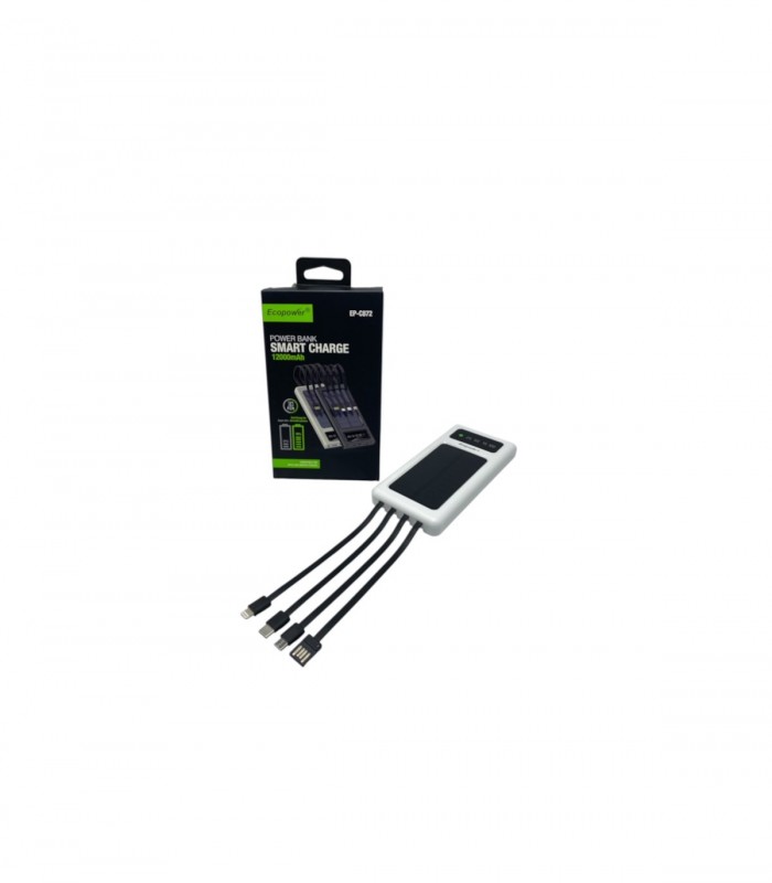CARGADOR PORTA. 12000MAH (EP-C872)