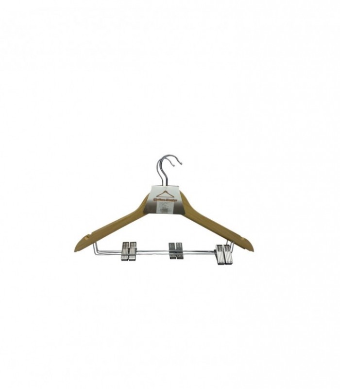 PERCHA 3PCS C/ PRENDEDOR (MK2160)