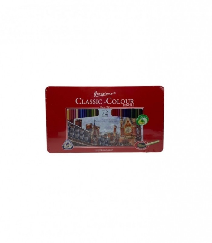 LAPIZ DE COLOR 72PCS EN LATA (G-MT72)
