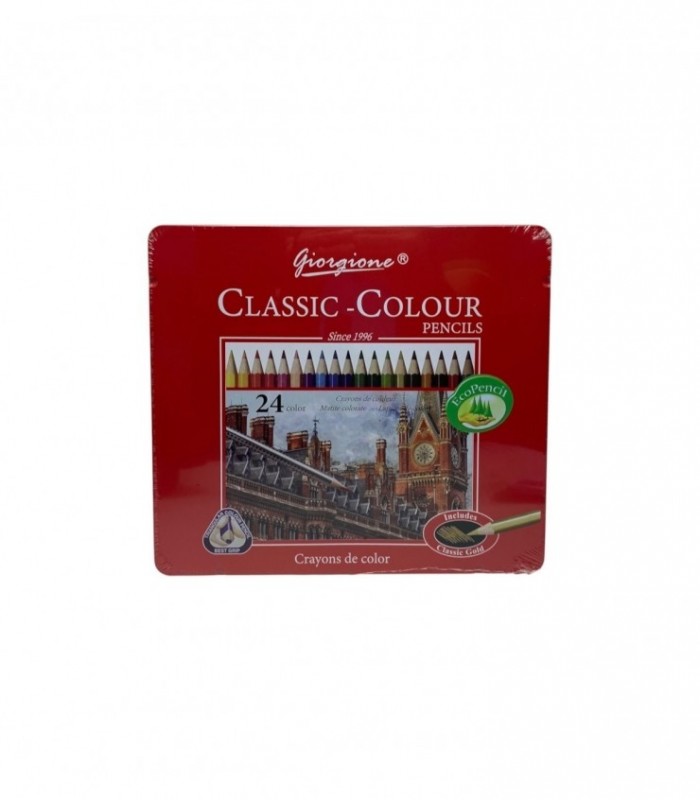 LAPIZ DE COLOR 24PCS EN LATA (G-MT24)