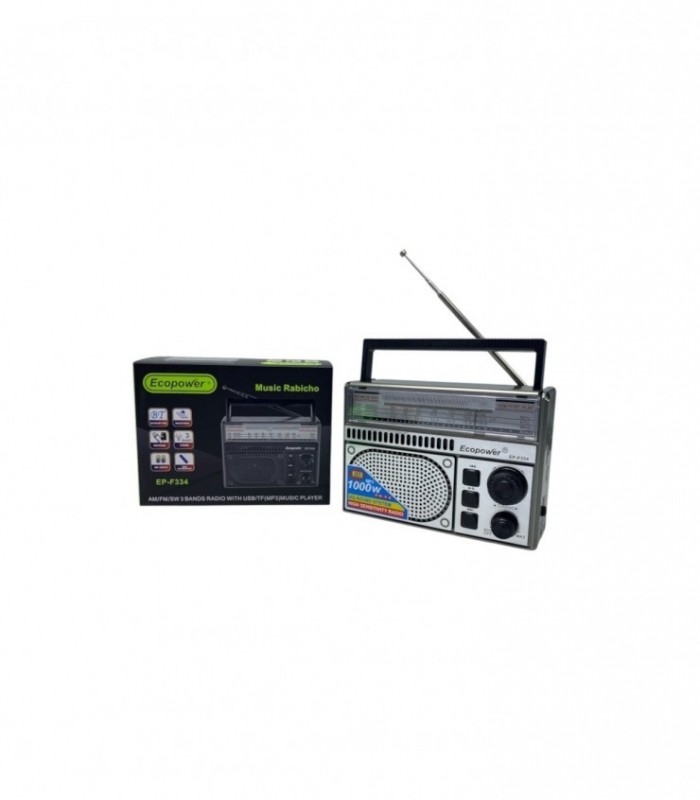 RADIO C/ USB/SD SOLAR (EPF334)