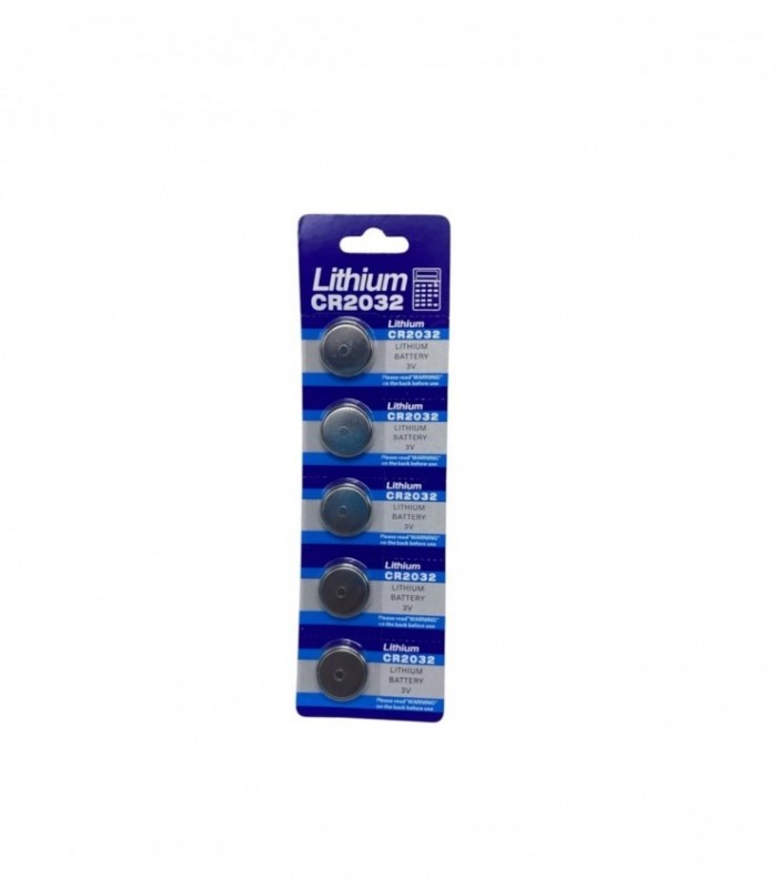 PILA LITHIUM 5PCS (CR2032)