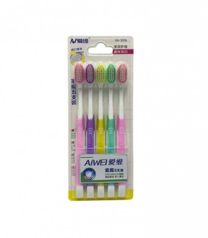 CEPILLO DENTAL 5PCS (SUP1255)