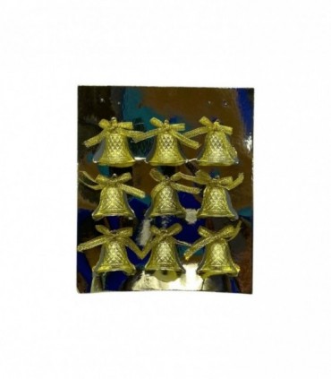 NAVIDAD CAMPANA 9PCS (XG25037)