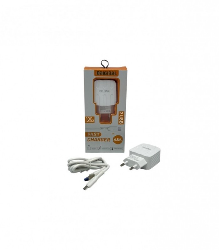 CARGADOR P/ CELULAR TIPO  V8  (OFC0782)