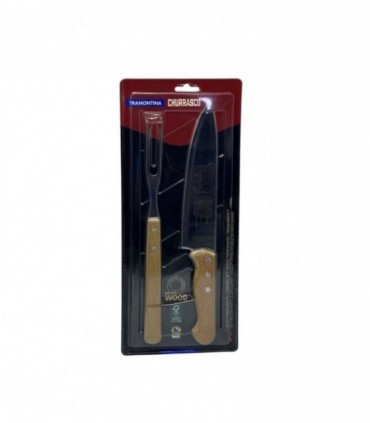 CUBIERTO TRAMONTINA P/ ASADO 2P (22399/096)