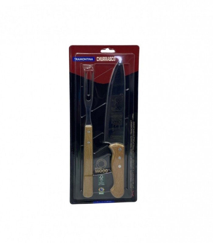 CUBIERTO TRAMONTINA P/ ASADO 2P (22399/096)