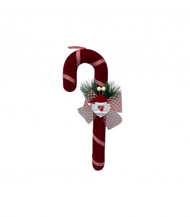 NAVIDAD BASTON 33CM. GR. (SUP1894)