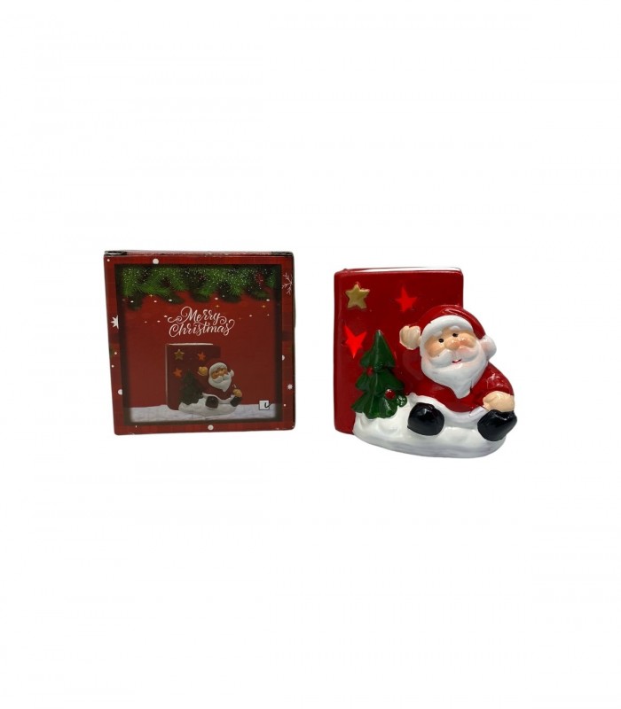 PAPA NOEL C/ LIBRO Y LUZ (SUP1906)