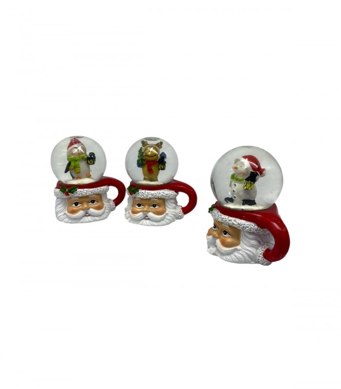 NAVIDAD PELOTA DE VIDRIO 1PCS (SUP1899)