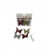 NAVIDAD MARIPOSA 4PCS 6CM. (SUP1891)