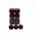 NAVIDAD PELOTA 12PCS 6CM. (SUP2209-G)